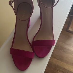 Madden Girl Fuchsia Heeled Sandals